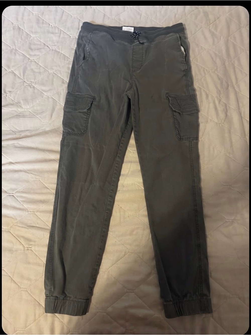 Sonoma Men's Charcoal Gray Cargo Pants